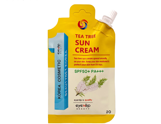 Eyenlip Beauty Солнцезащитный крем с экстрактом чайного дерева (SPF50+ / PA+++)