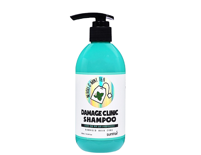 sumHair Shampooing pour cheveux abîmés “Néroli et menthe”