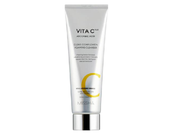 Missha Vita C Plus Clear Complexion Foaming Cleanser