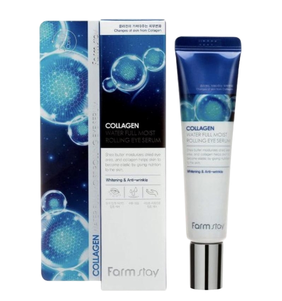 Farmstay Collagen Water Full Moist Rolling Eye Serum