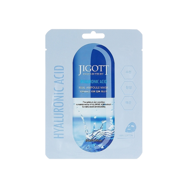 Jigott Hyaluronic Acid Real Ampoule Mask